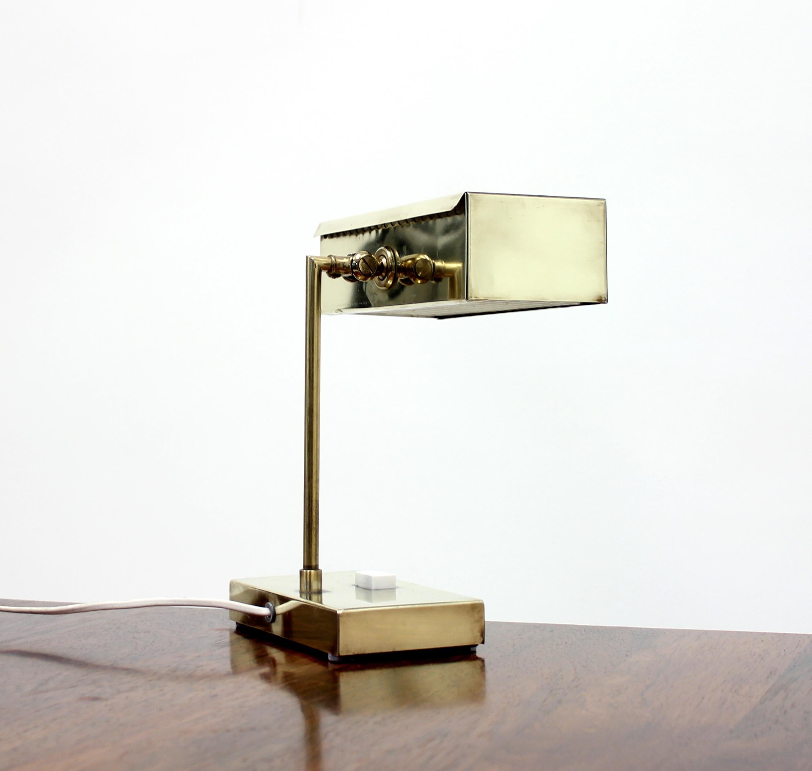 Brass Hans-Agne Jakobsson Table Lamp Model 2201 for Elidus