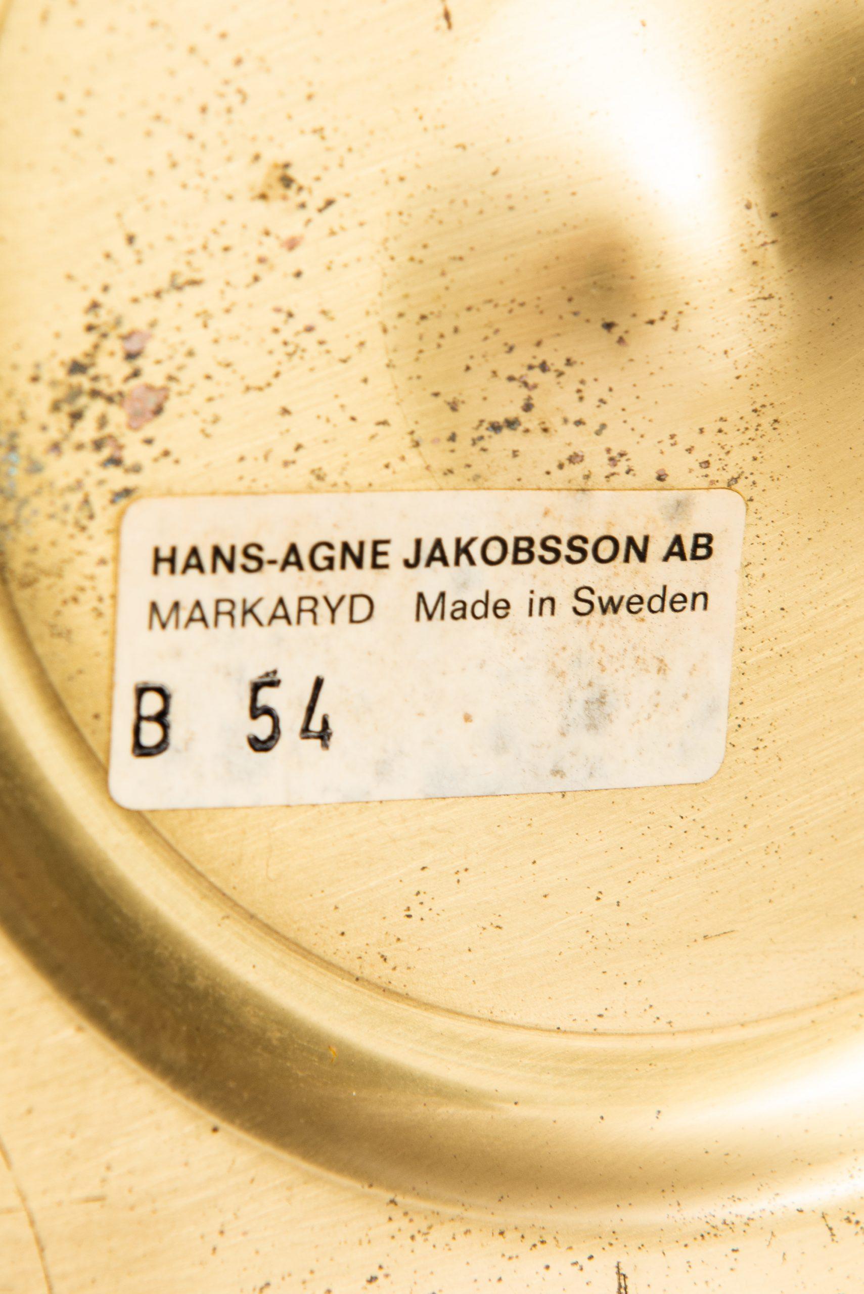 Swedish Hans-Agne Jakobsson Table Lamp Model B-54 Produced by Hans-Agne Jakobsson AB For Sale