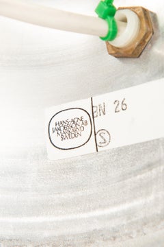 Hans-Agne Jakobsson Table Lamp Model BN-26 in Aluminium