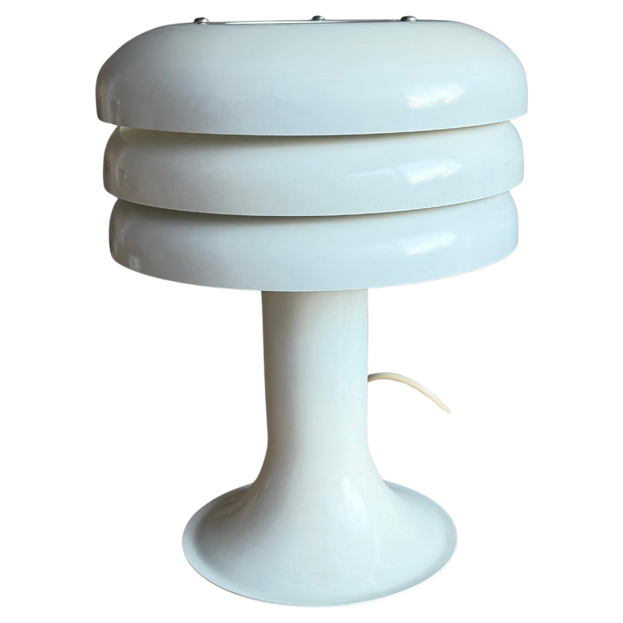Hans-Agne Jakobsson Table Lamp Model BN25 in Aluminum, Markaryd 1960s For Sale