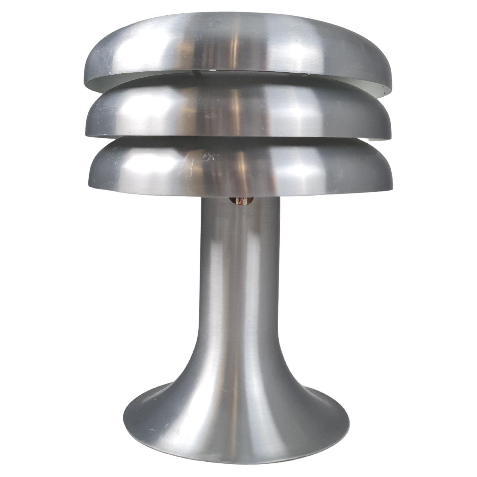 Lampada da tavolo Hans-Agne Jakobsson Modello BN25 in alluminio, Markaryd 1960s in vendita
