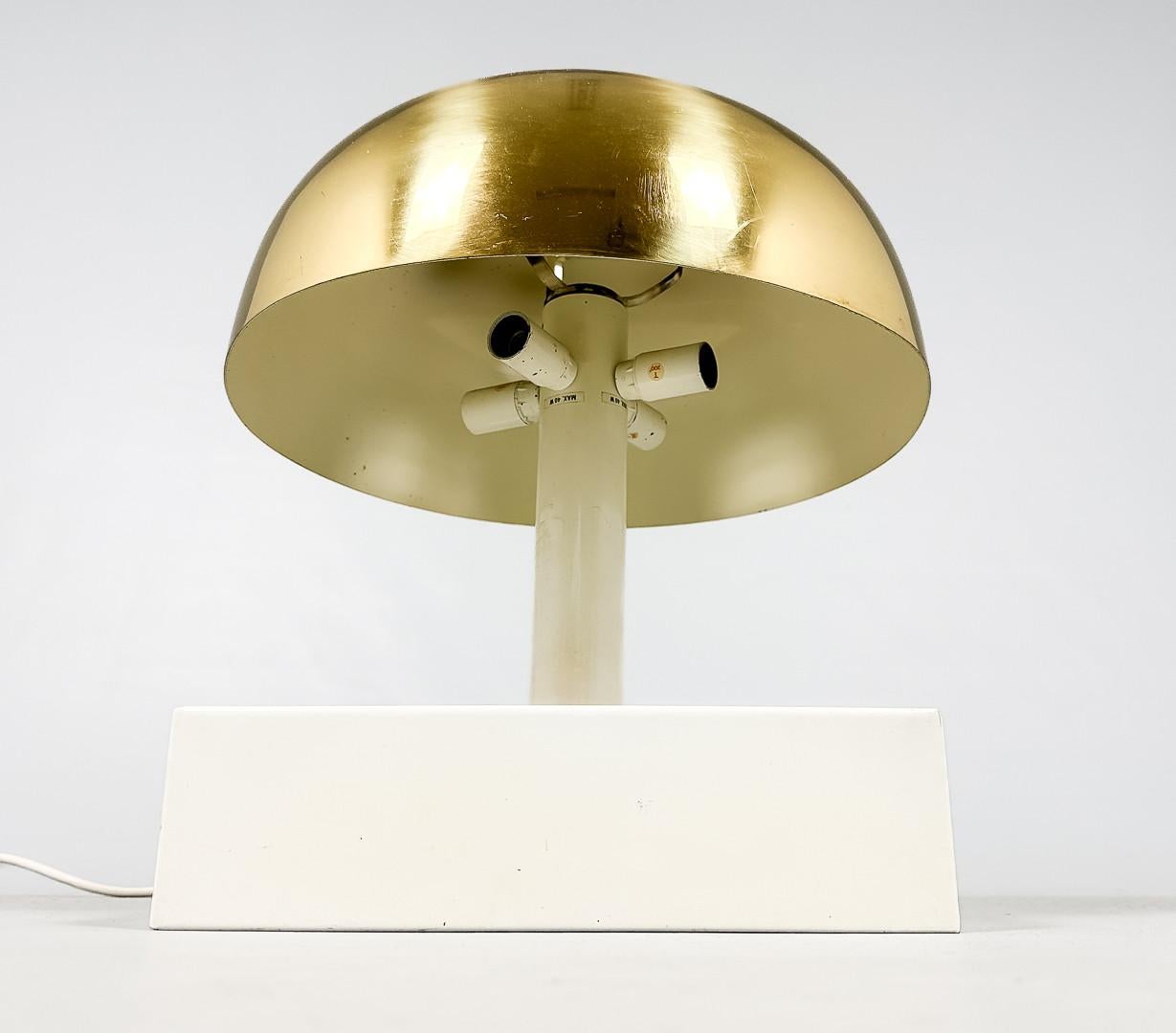 Mid-Century Modern HANS AGNE JAKOBSSON table lamp model  C 1603 Sweden 1960. Marqued For Sale