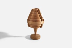 Hans-Agne Jakobsson, Tischlampe, Kiefer, Schweden, 1970er Jahre