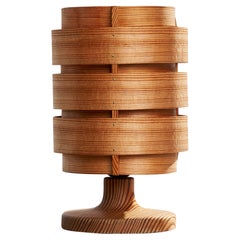 Hans-Agne Jakobsson, Table Lamp, Pine, Sweden, 1970s