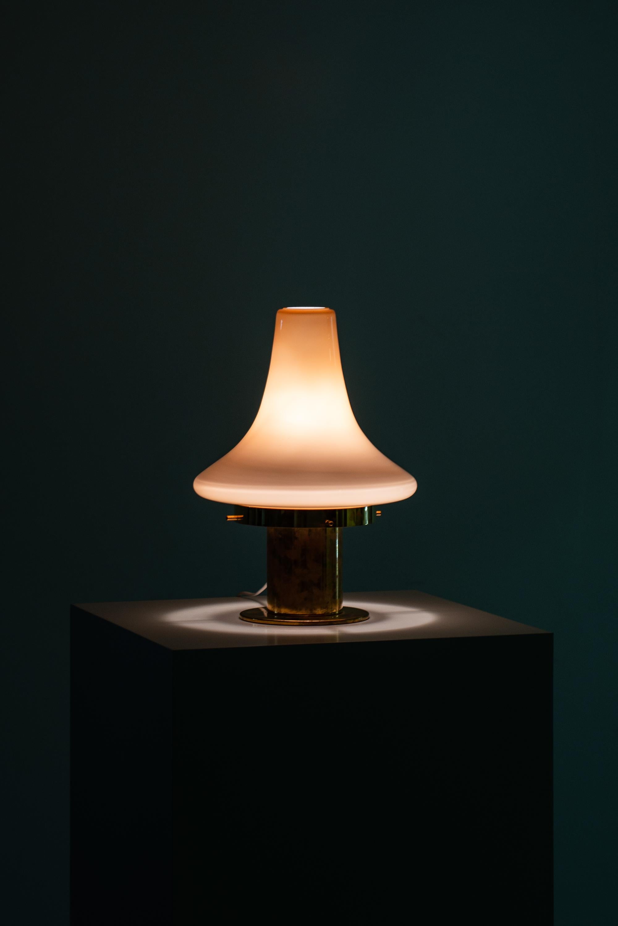 Brass Hans-Agne Jakobsson Table Lamp Produced by Hans-Agne Jakobsson AB in Sweden