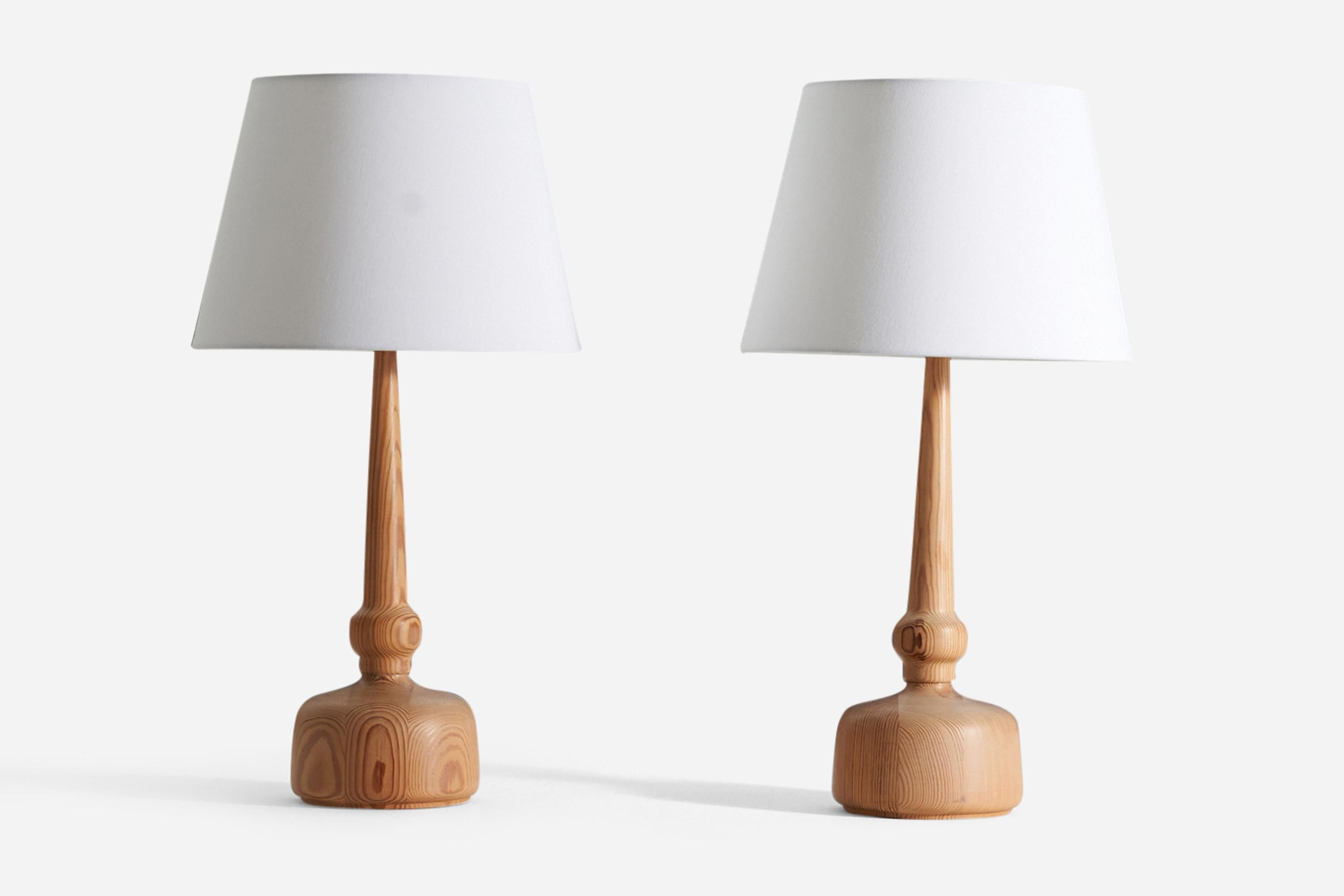 Lampe de table conçue et produite par Hans-Agne Agnes, Design/One, Suède, années 1970. 

Vendu sans abat-jour. Les dimensions indiquées ne comprennent pas l'abat-jour.

Parmi les autres designers de cette période, citons Paavo Tynell, Hans