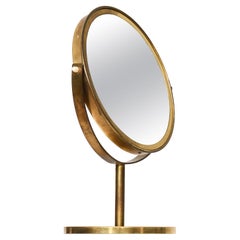 Vintage Hans-Agne Jakobsson Table Mirror by Hans-Agne Jakobsson AB in Markaryd, Sweden