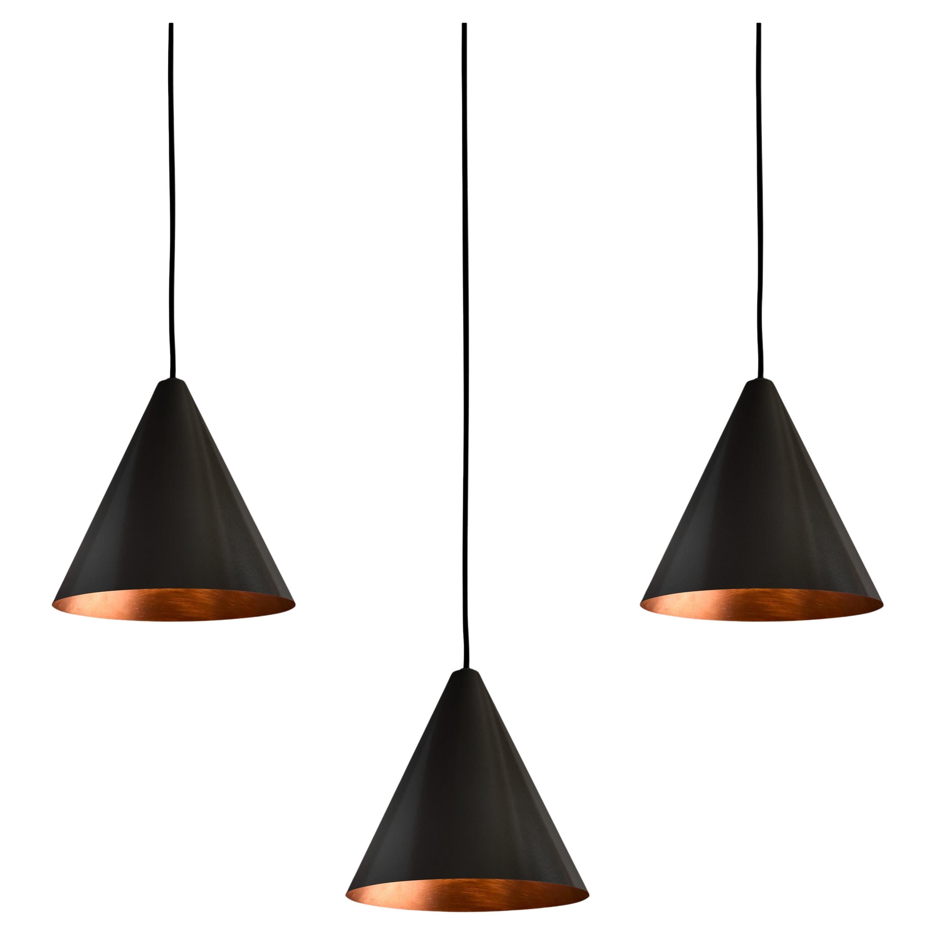 Hans-Agne Jakobsson 'Tratten' Outdoor Pendant in Bronze