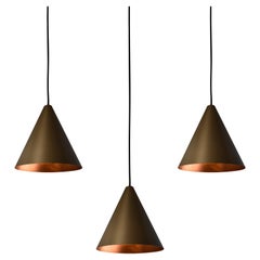 Hans-Agne Jakobsson 'Tratten' Outdoor Pendant in Brown