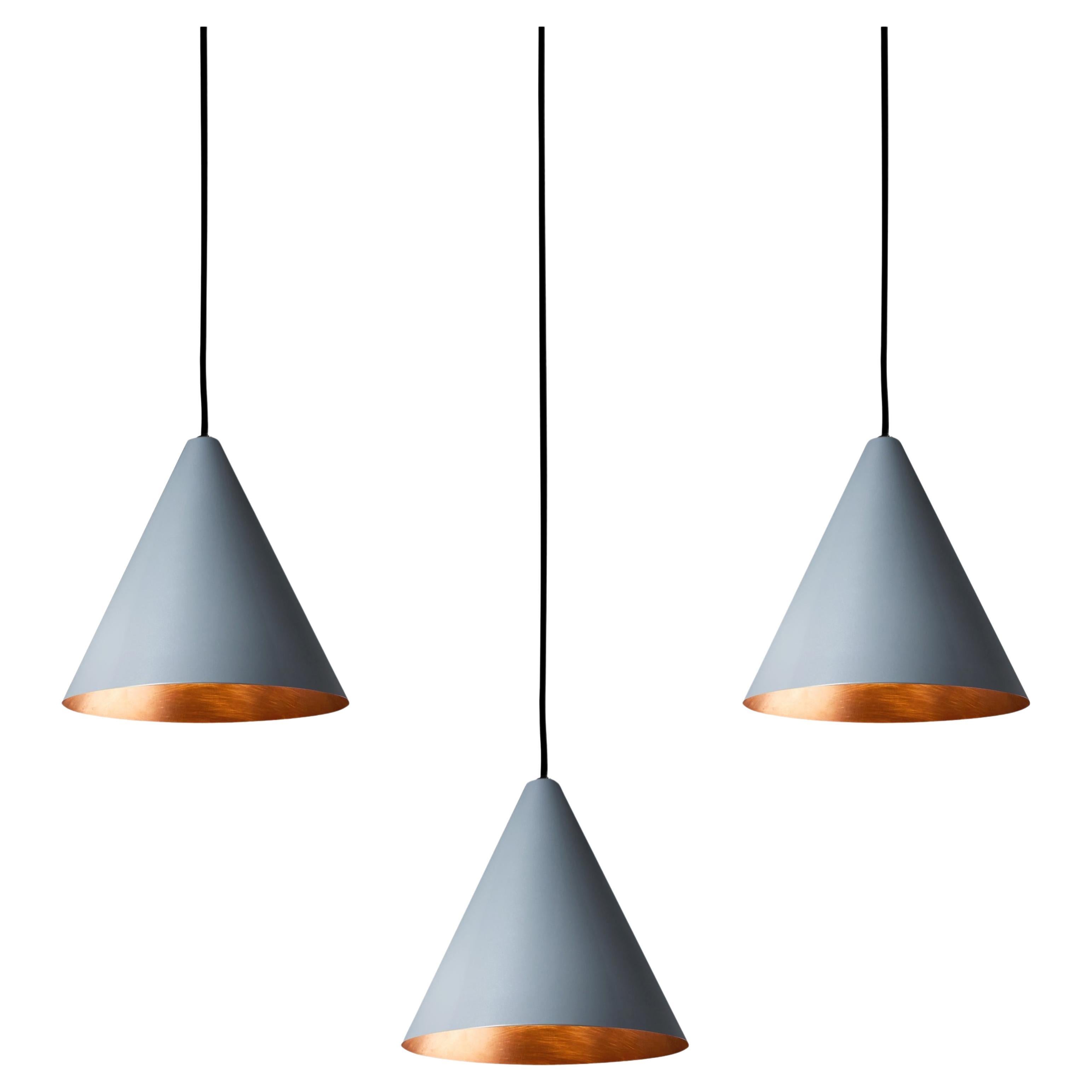 Hans-Agne Jakobsson 'Tratten' Outdoor Pendant in Silver
