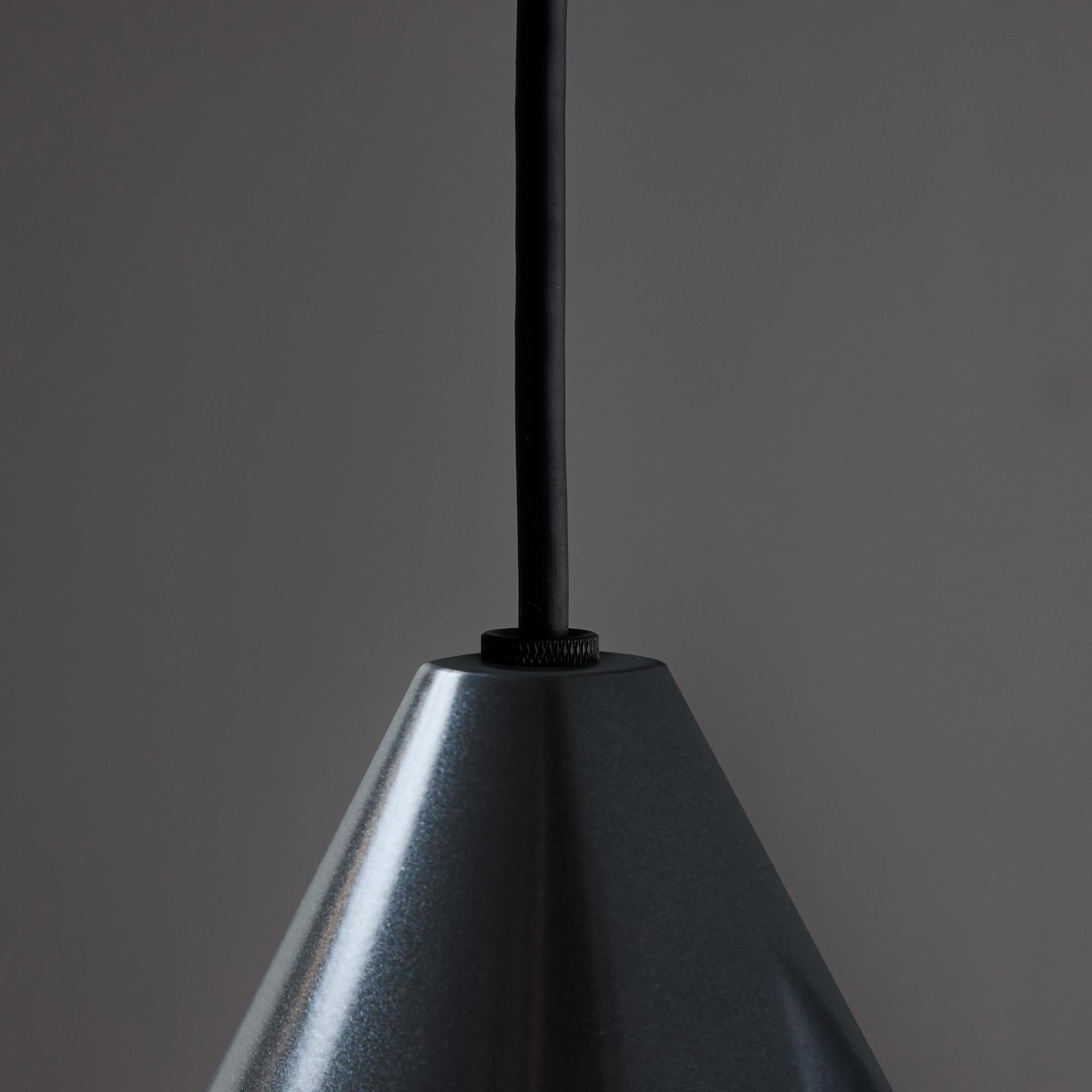 Painted Hans-Agne Jakobsson 'Tratten' Outdoor Pendant in Steel For Sale