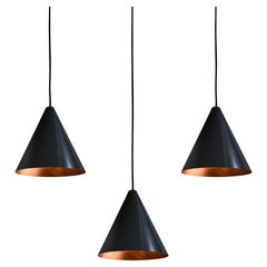 Hans-Agne Jakobsson 'Tratten' Outdoor Pendant in Steel