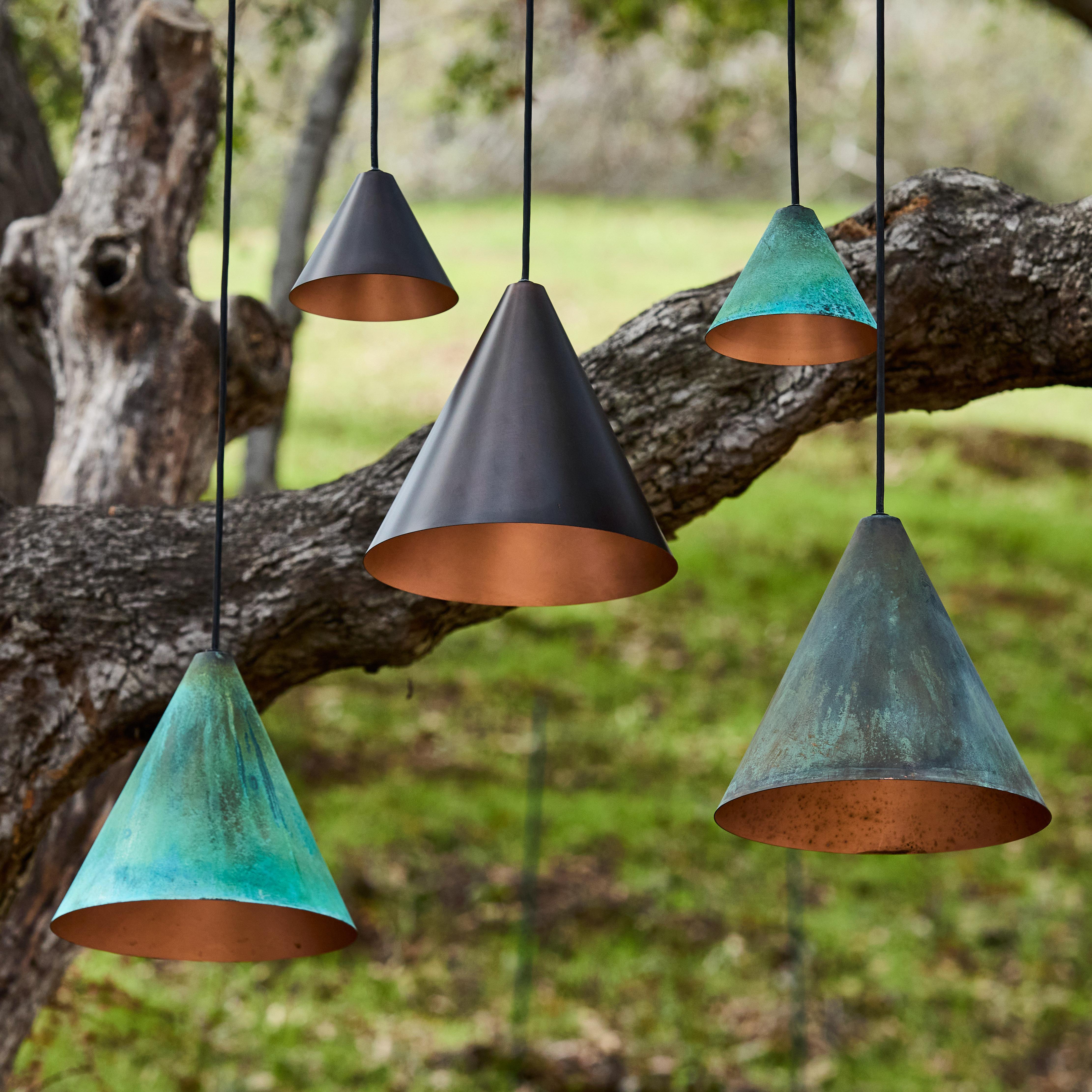 Hans-Agne Jakobsson 'Tratten' Outdoor Pendant in White For Sale 8