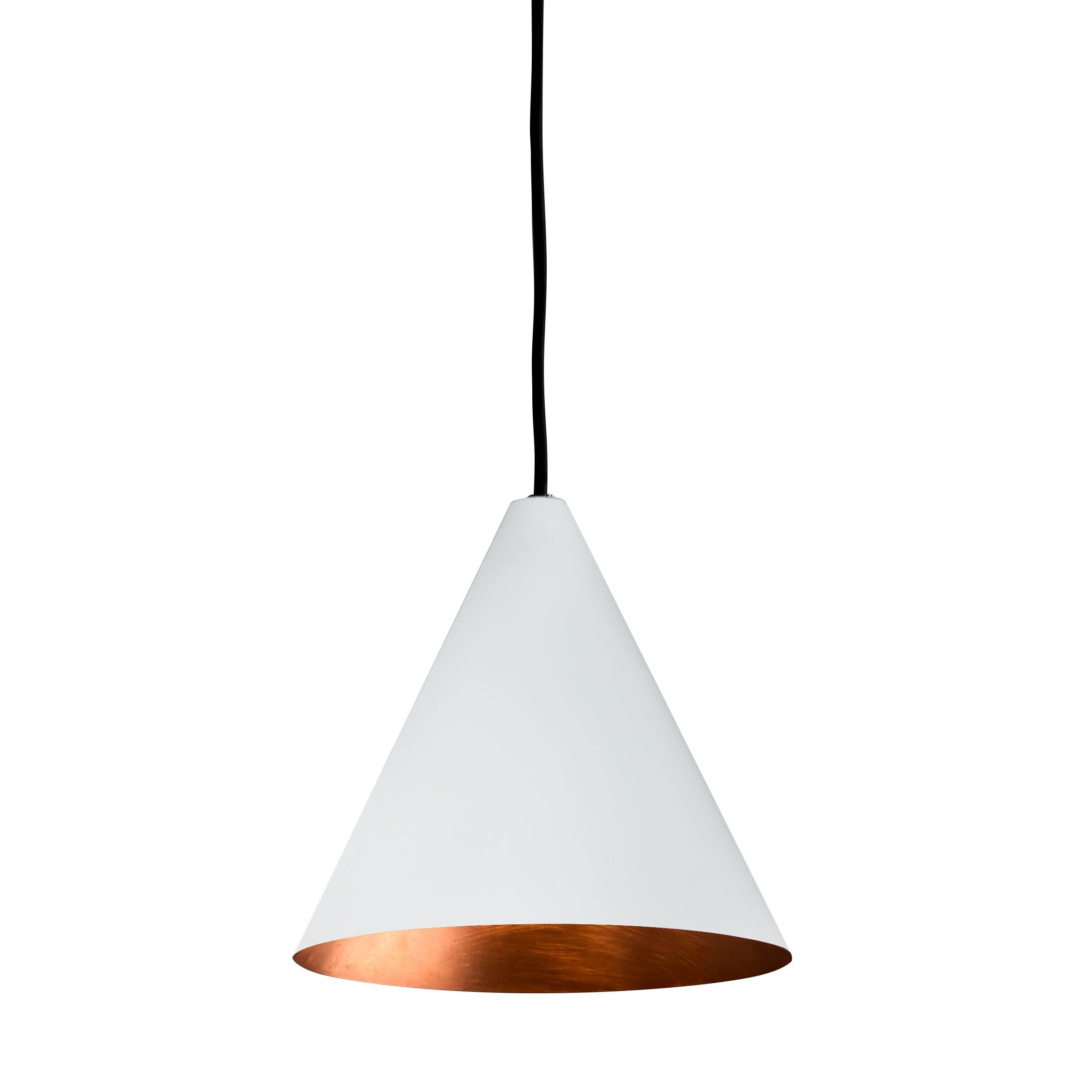 Contemporary Hans-Agne Jakobsson 'Tratten' Outdoor Pendant in White For Sale