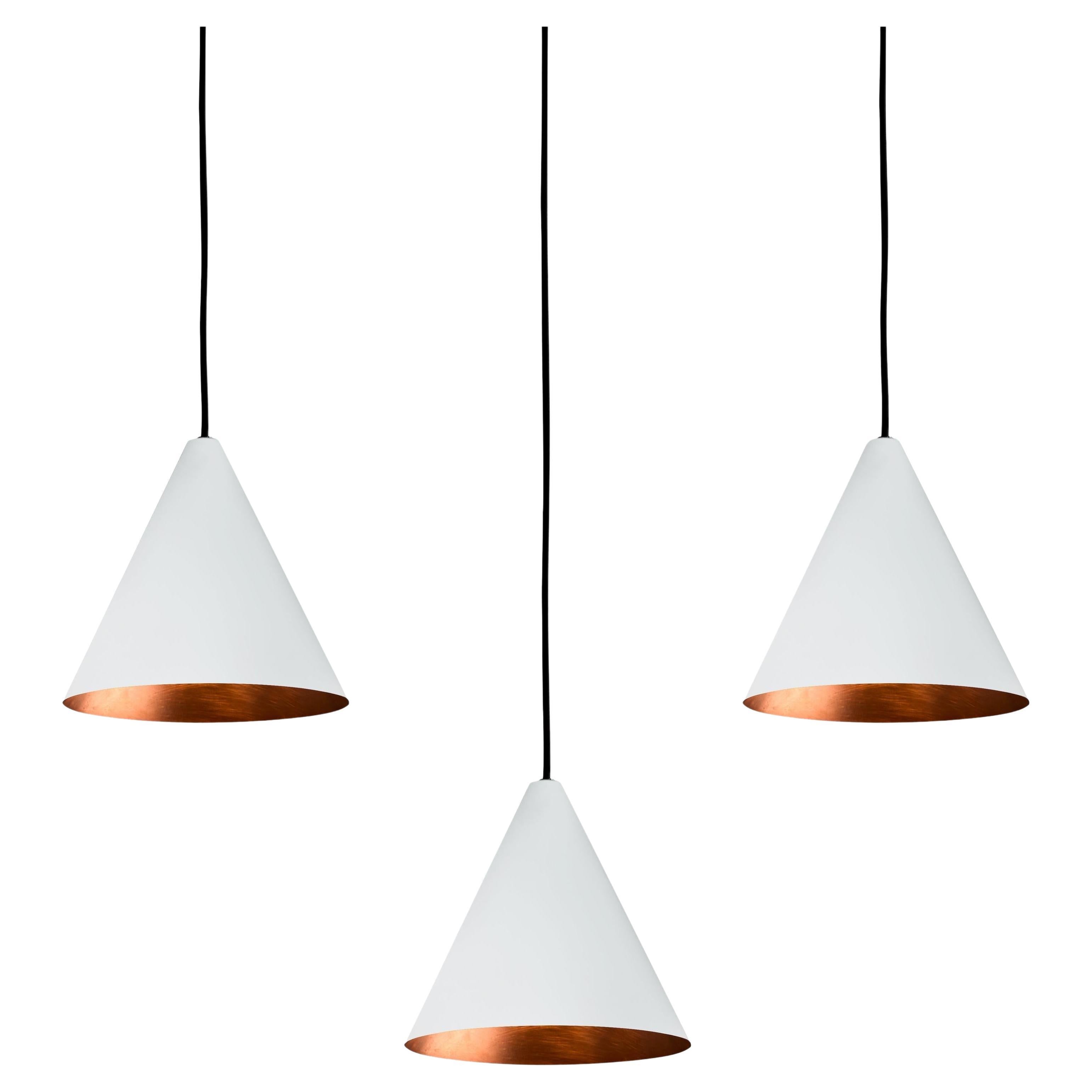 Hans-Agne Jakobsson 'Tratten' Outdoor Pendant in White