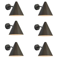 Hans-Agne Jakobsson 'Tratten' Outdoor Sconce in Painted Bronze