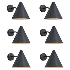 Hans-Agne Jakobsson 'Tratten' Outdoor Sconce in Painted Steel