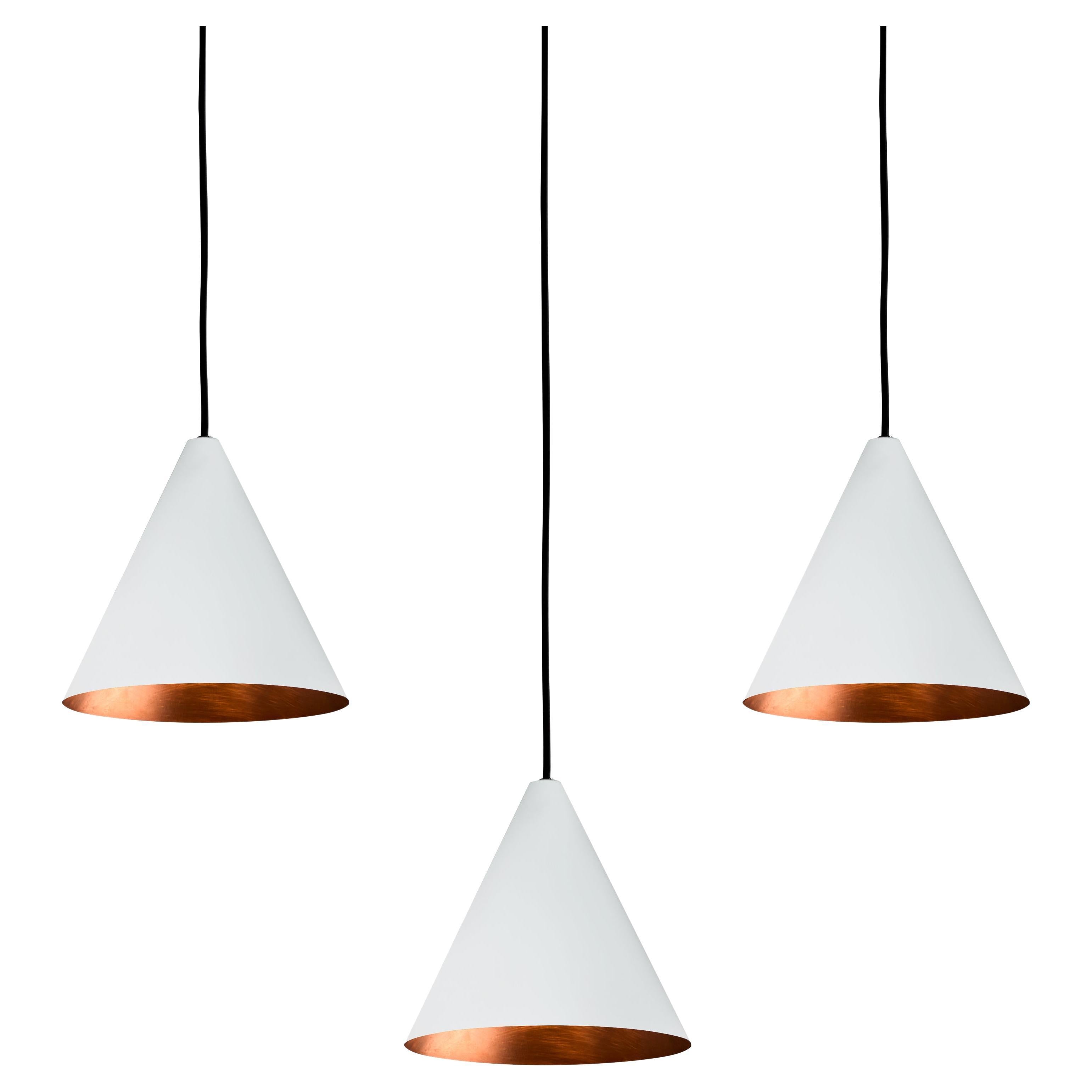 Colgante "Tratten" de Hans-Agne Jakobsson en blanco