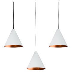 Hans-Agne Jakobsson 'Tratten' Pendant in White