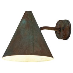 Hans-Agne Jakobsson 
Tratten
 Wall Light in Patinated Copper