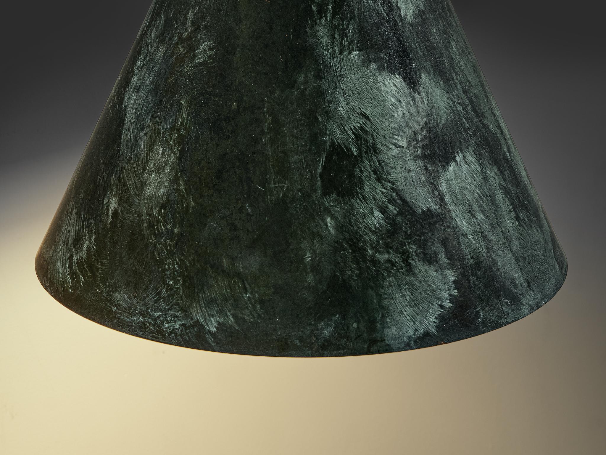 Hans-Agne Jakobsson 'Tratten' Wall Lights in Patinated Copper  3