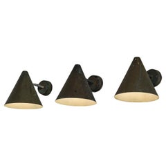Hans-Agne Jakobsson 
Tratten
 Wall Lights in Patinated Copper