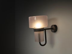 Applique Hans-Agne Jakobsson 'V-138' in rame e vetro soffiato