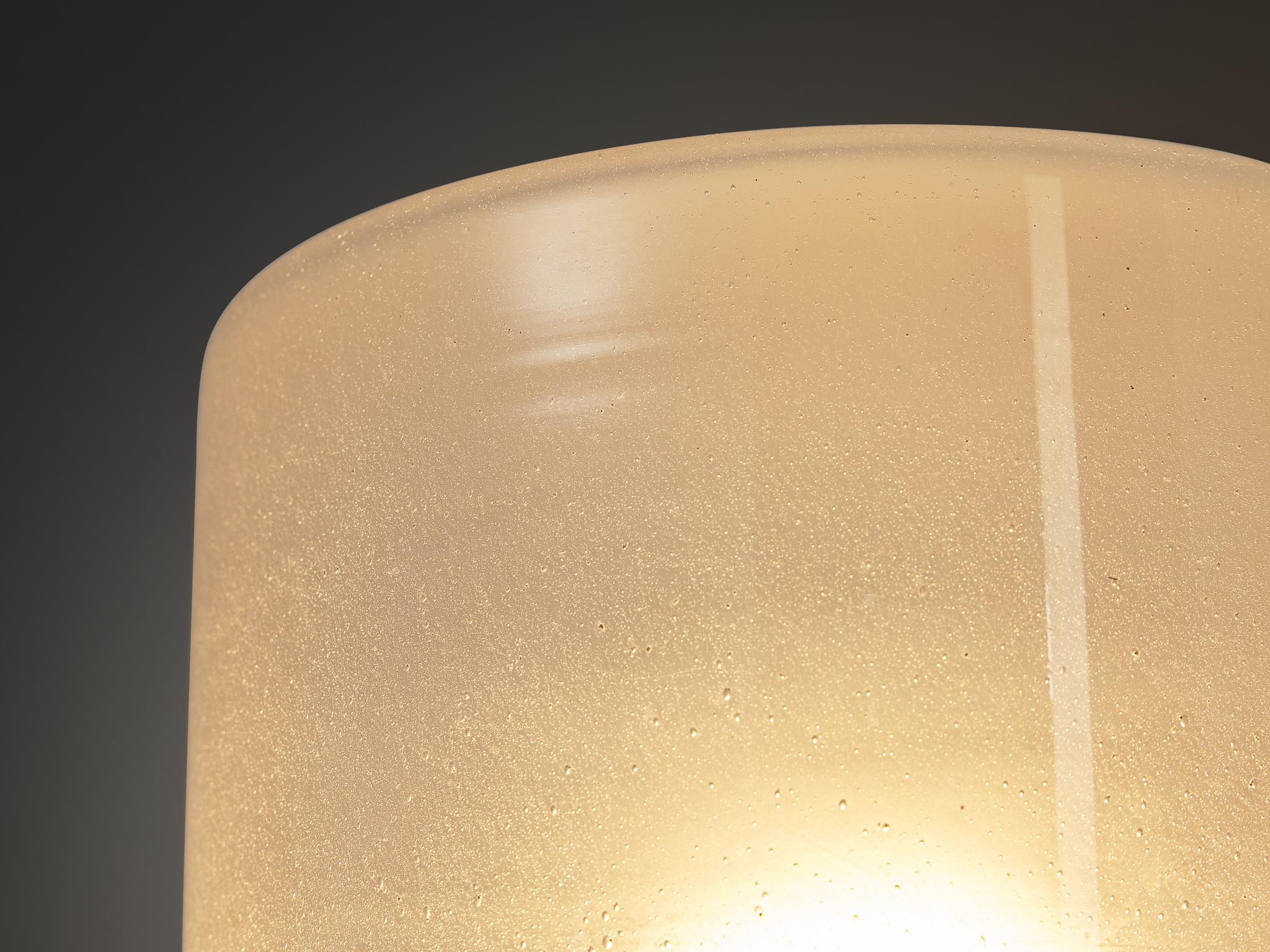 Hans-Agne Jakobsson 'V-138' Wall Light in Copper and Blown Glass 1