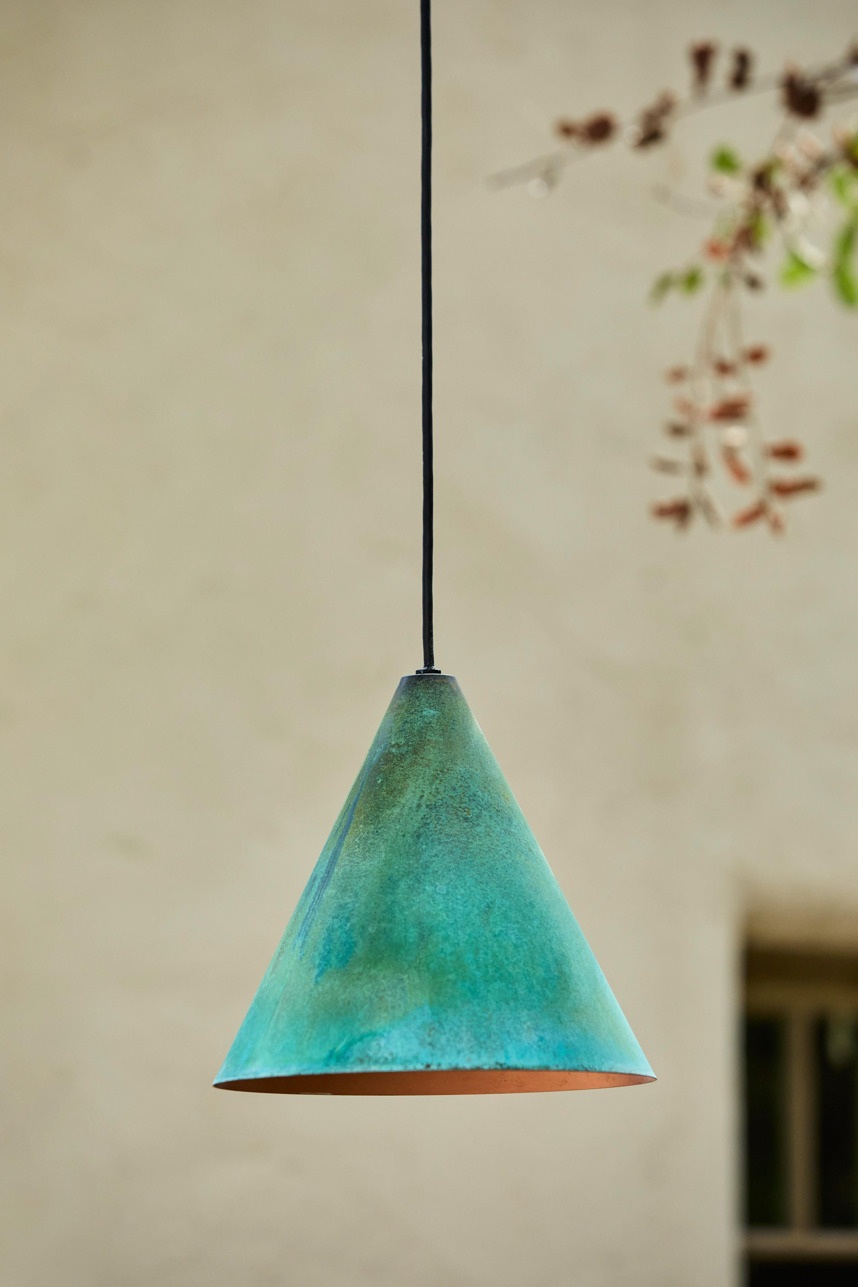 Ciondolo per esterni 'Tratten' di Hans-Agne Jakobsson, patinato color Verdigris in vendita 2