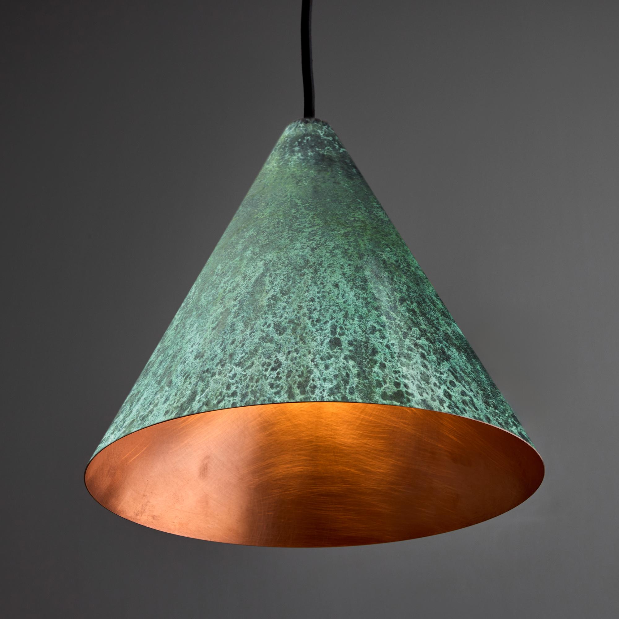 Svedese Ciondolo per esterni 'Tratten' di Hans-Agne Jakobsson, patinato color Verdigris in vendita