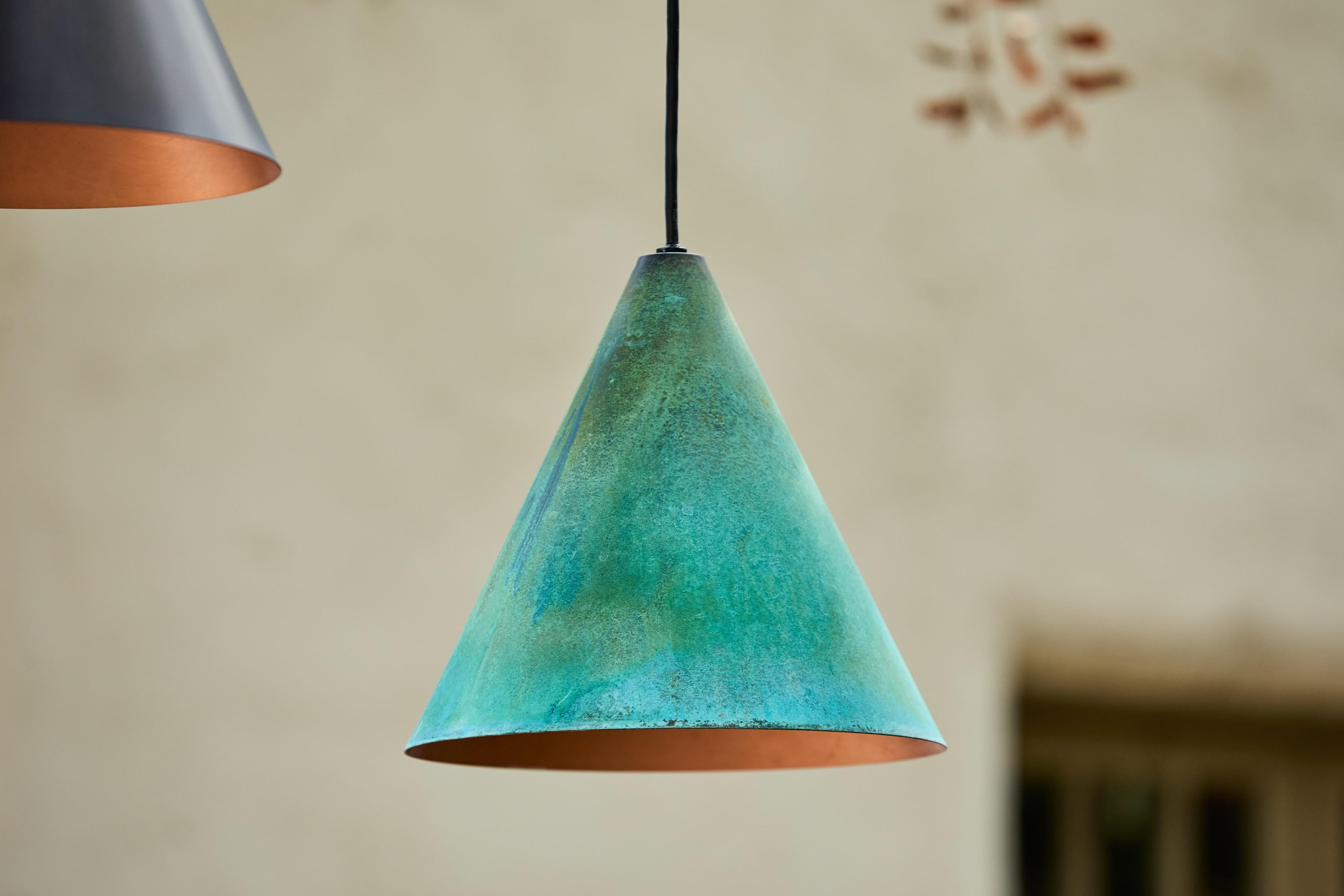 Ciondolo per esterni 'Tratten' di Hans-Agne Jakobsson, patinato color Verdigris in vendita 1