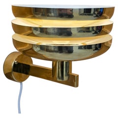 Hans-Agne Jakobsson Wall Lamp Model V-361 in Brass