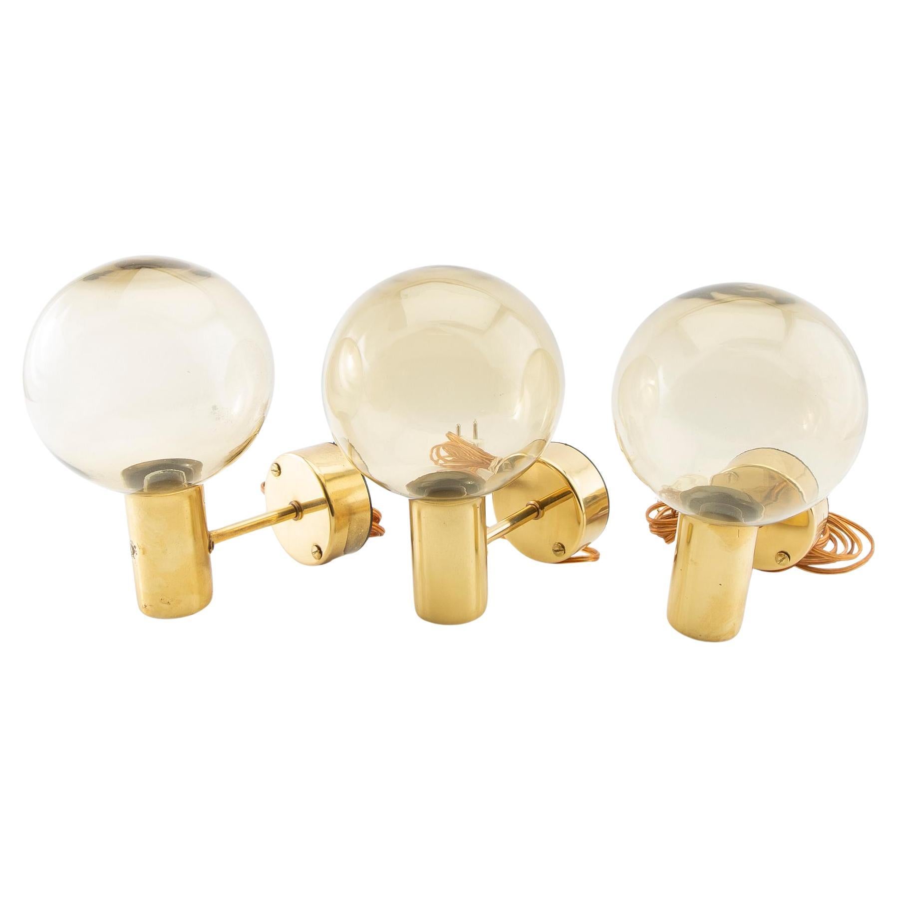 Hans-Agne Jakobsson Wall Lamps Model V-149 Sweden 1960
