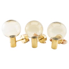 Hans-Agne Jakobsson Wall Lamps Model V-149 Sweden 1960