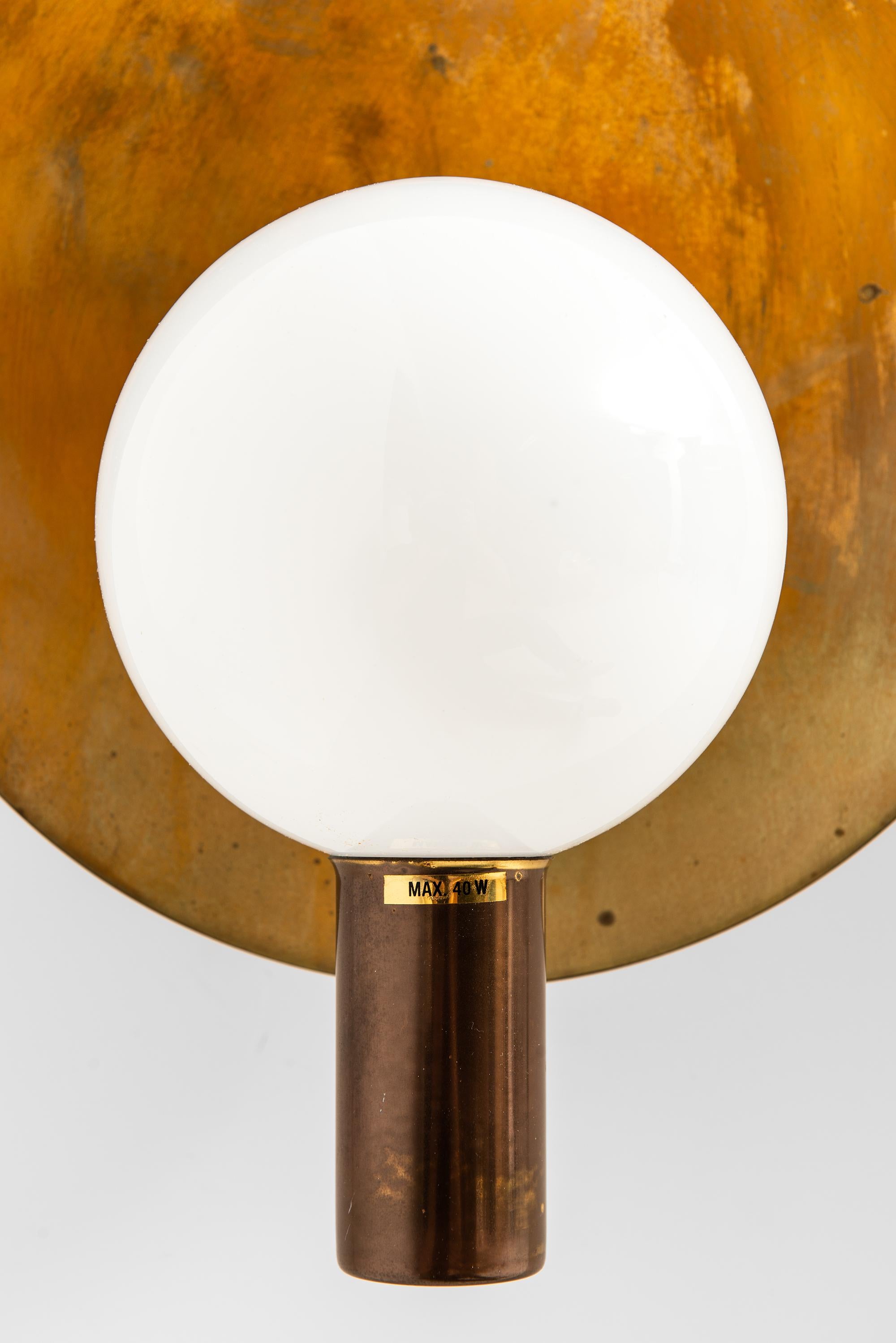 Scandinavian Modern Hans-Agne Jakobsson Wall Lamps Model V-180 by Hans-Agne Jakobsson AB in Sweden