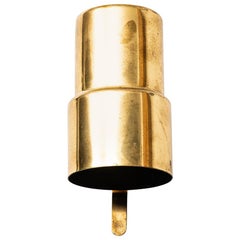 Hans-Agne Jakobsson Wall Lamps Model V-324 in Brass