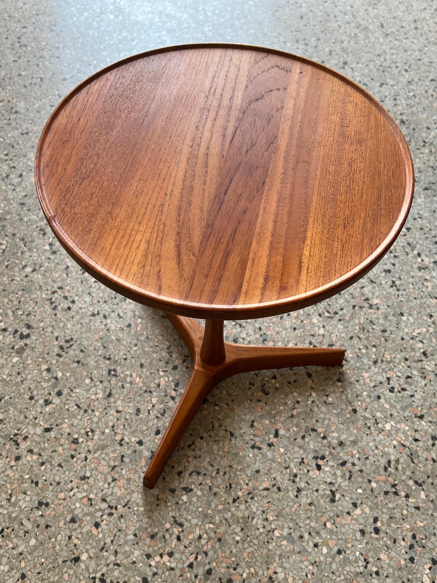 Mid-Century Modern Hans Andersen Danish Teak Side Table