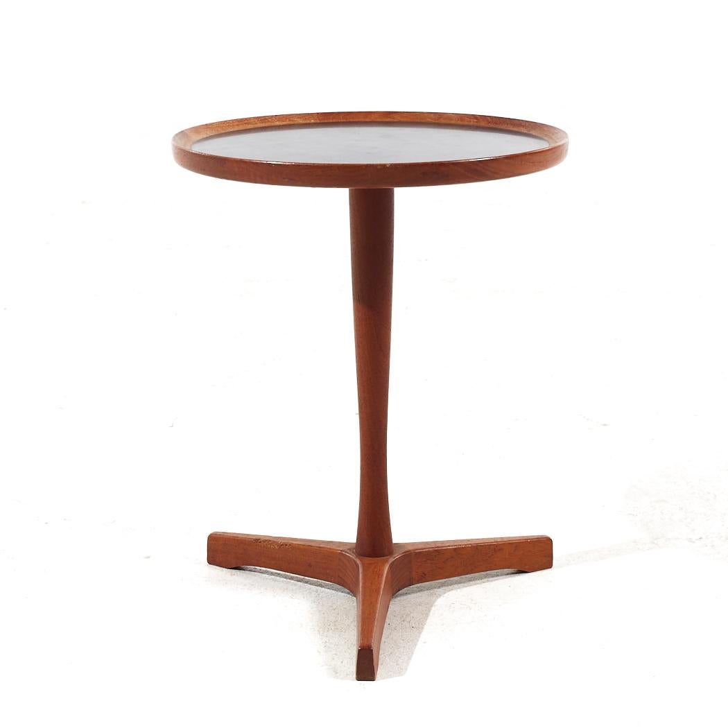 Hans Andersen Mid Century Danish Teak Side End Table For Sale at 1stDibs