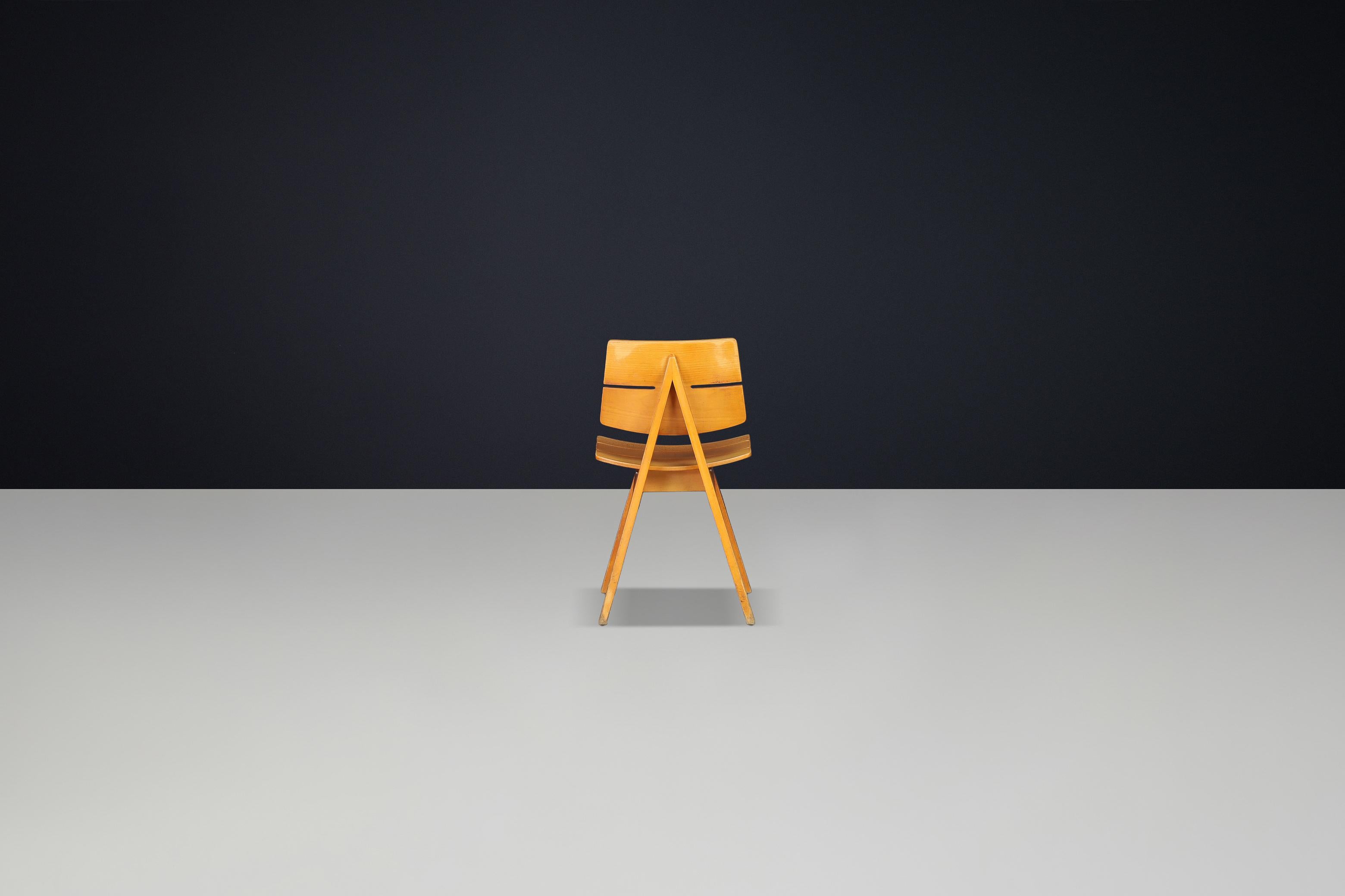 Chaises de salle à manger du milieu du siècle de Hans Anliker pour Horgen-Glarus, 1962 en vente 2