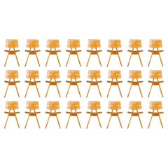 Chaises de salle à manger du milieu du siècle de Hans Anliker pour Horgen-Glarus, 1962
