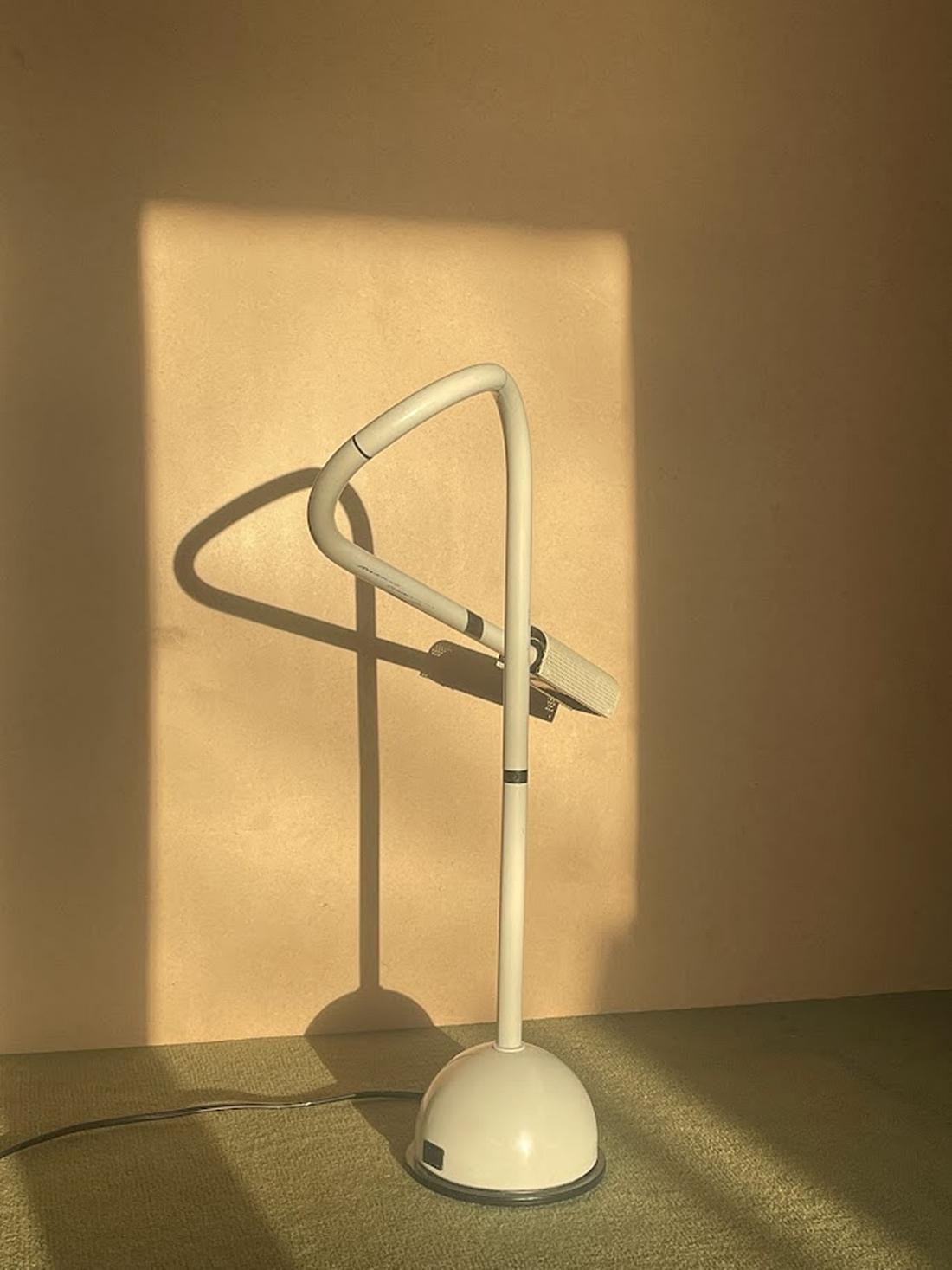 Industrial Hans Ansems Stringa Table Lamp for Luxo Norway 1982 For Sale