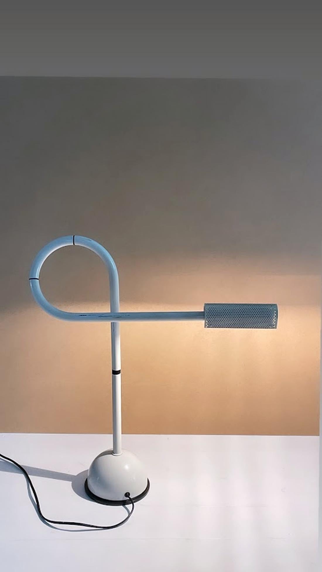 Aluminum Hans Ansems Stringa Table Lamp for Luxo Norway 1982 For Sale