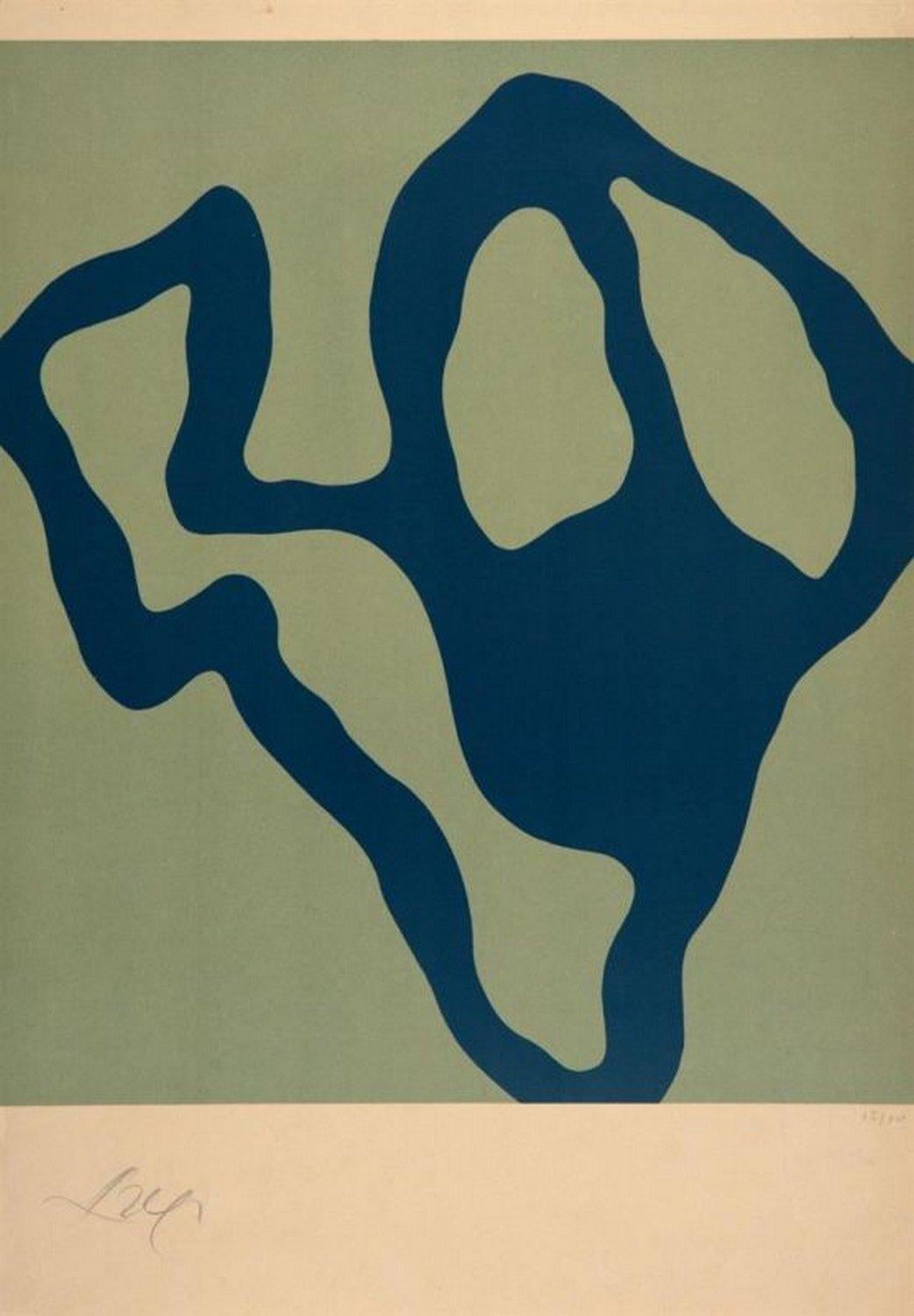 Hans Arp Abstract Print - Composition 