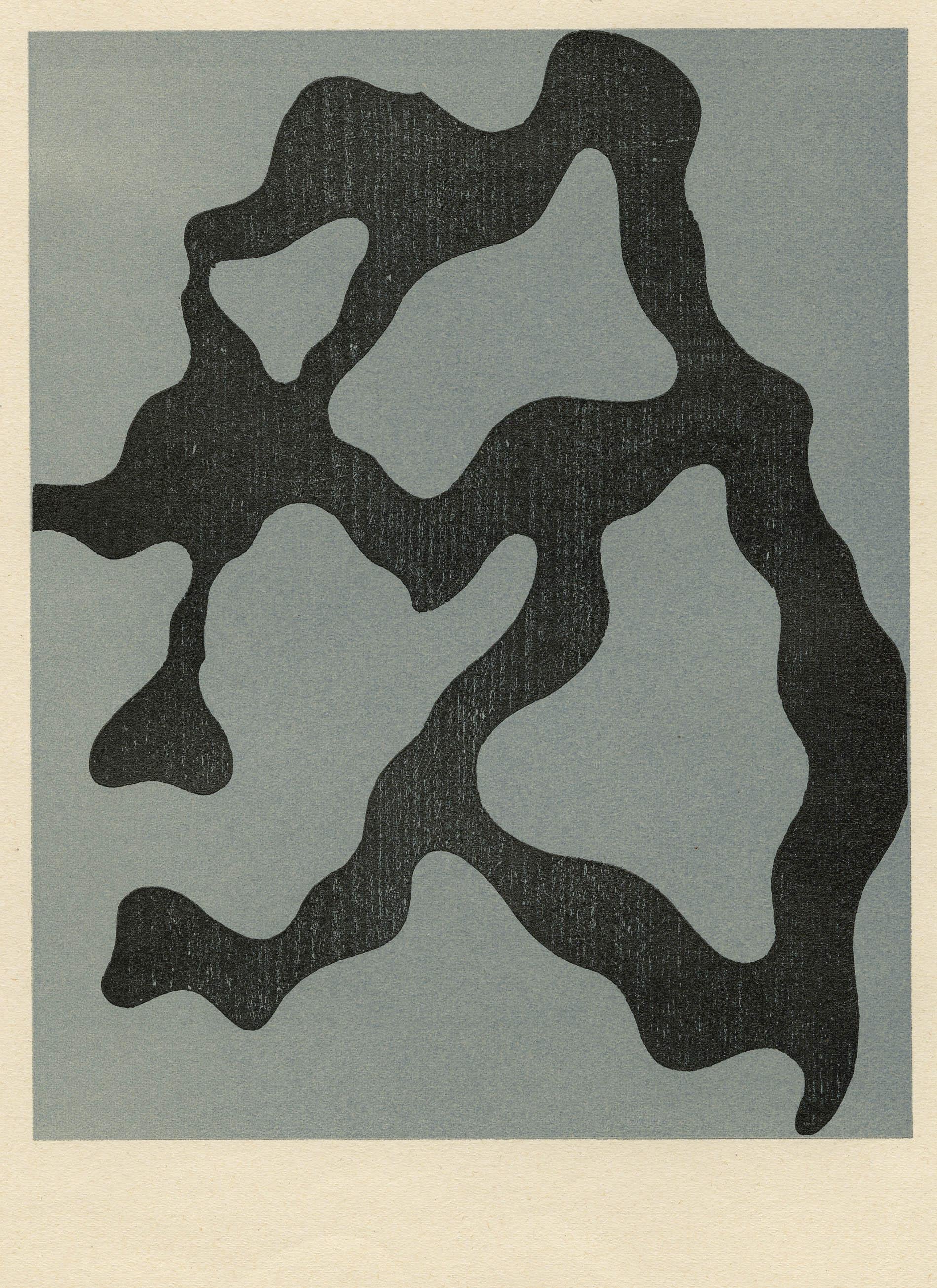 Hans Arp Abstract Print - Composition