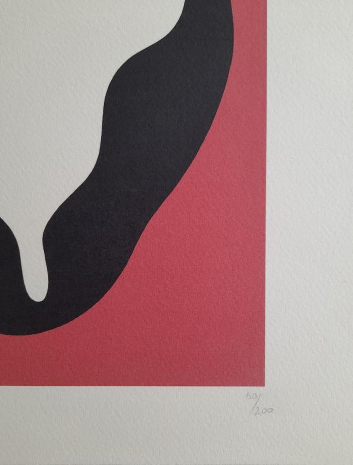 No title - Abstract Print by Hans Arp