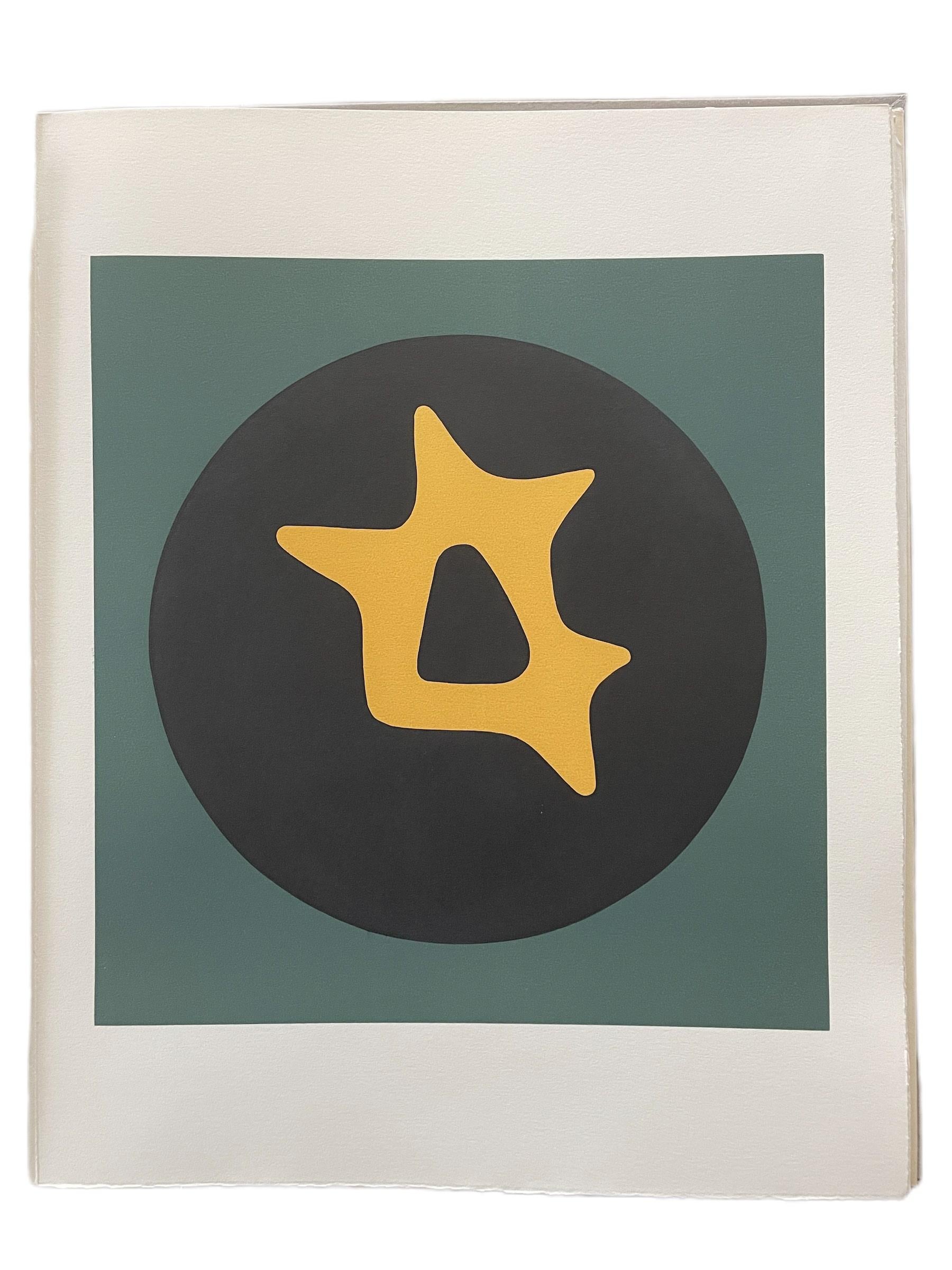  Soleil Recerclé - Gray Abstract Print by Hans Arp