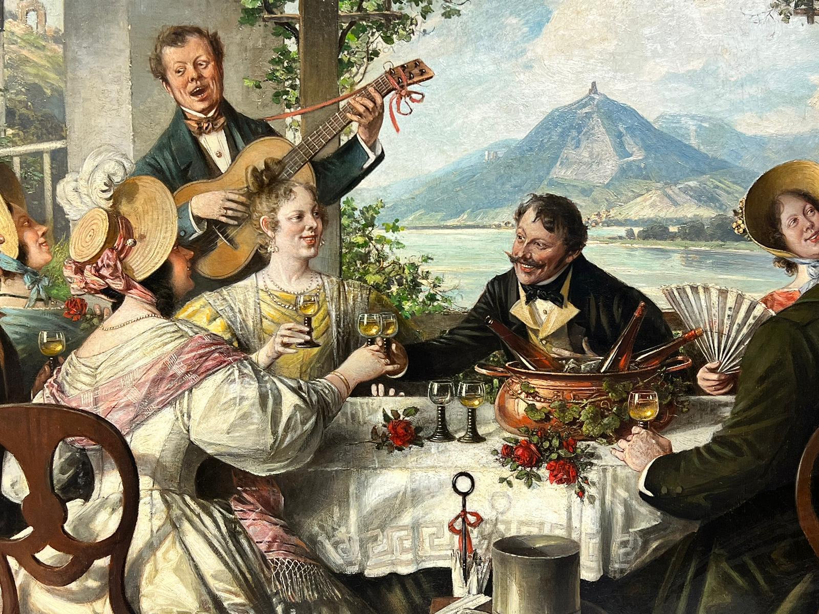 renaissance dinner table painting