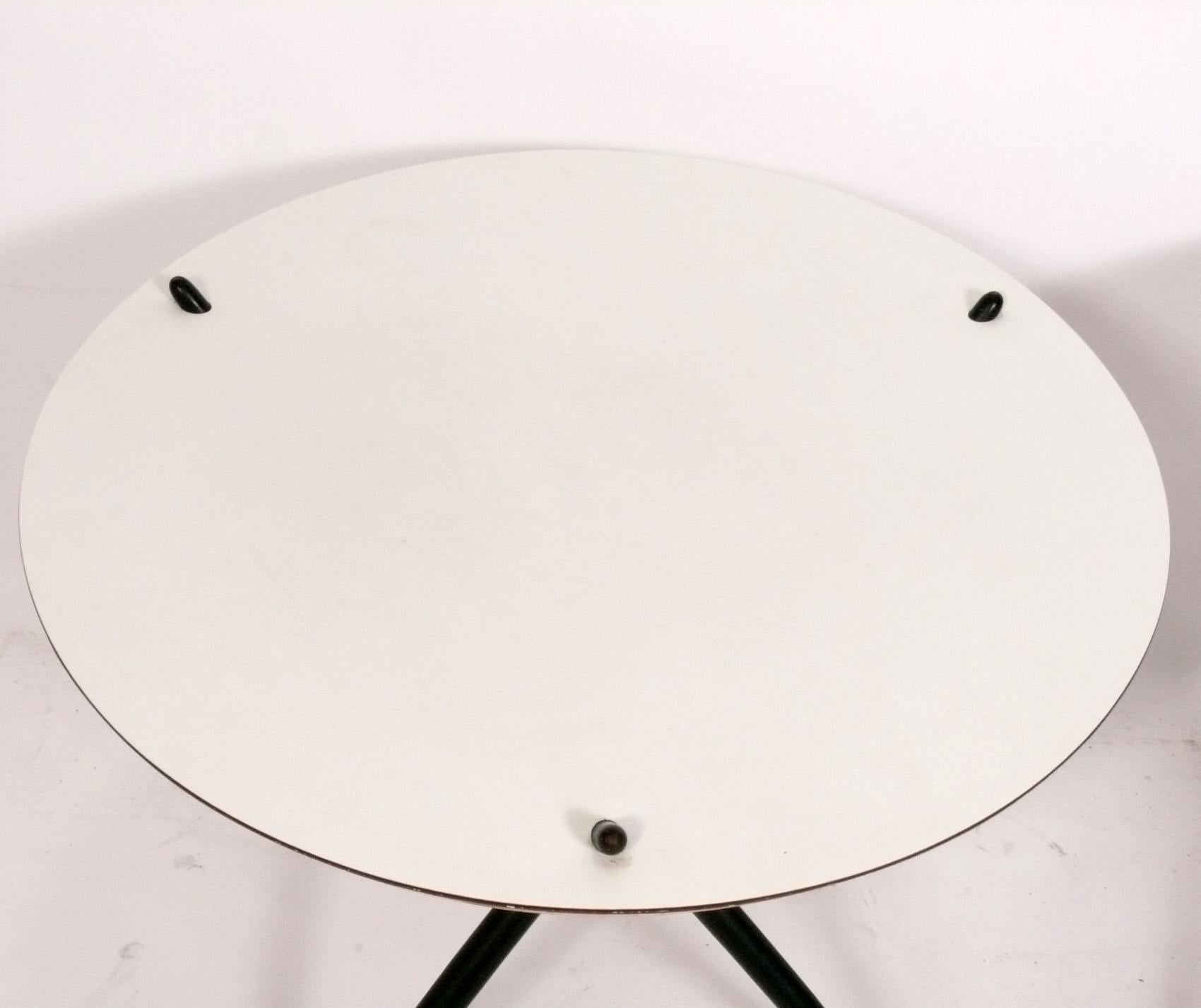 American Hans Bellman for Knoll Tripod End or Side Tables  For Sale