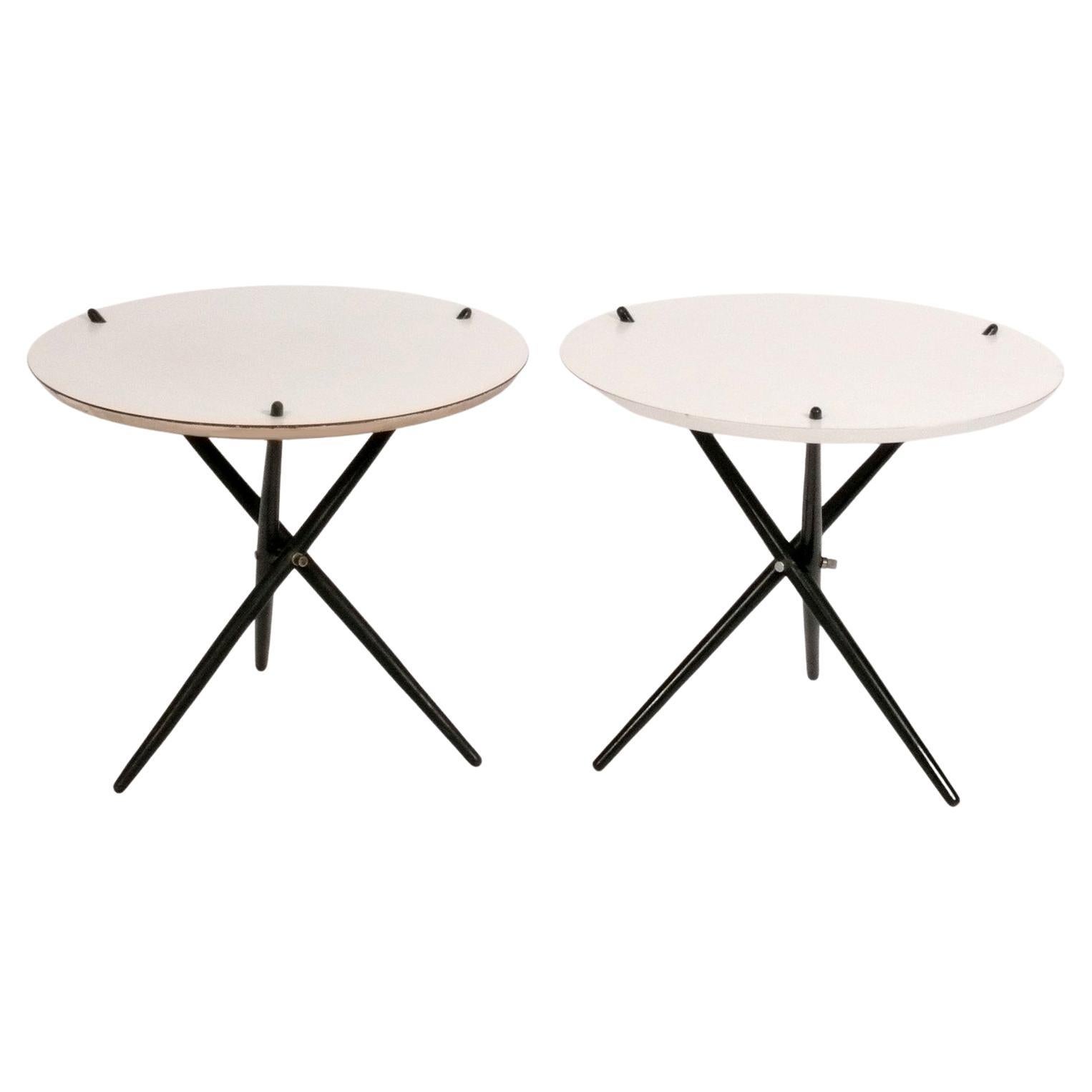 Hans Bellman for Knoll Tripod End or Side Tables  For Sale