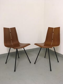 Paire de chaisesGA en teck de Hans Bellman, 1954